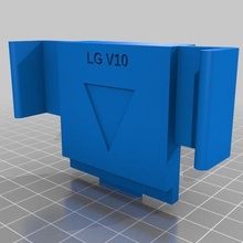 charging dock v10 gadget customized mobile phone 3d print model - Mito3D