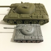carruaje 2 flotador tanque Ejército Arte decoración 3d print model - Mito3D