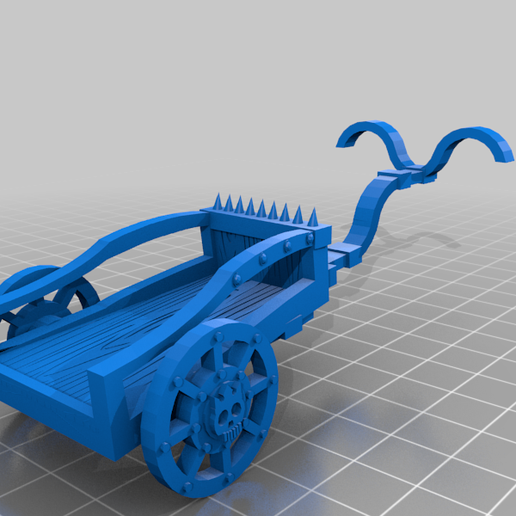 chariot remix 3D print model - Mito3D