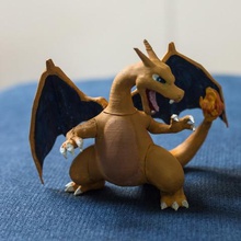 charizard art dragon fire lizard pokemon starter creatures 3d print model - Mito3D