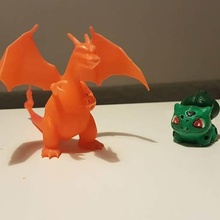 charizard pokemon fire flame 3d print model - Mito3D