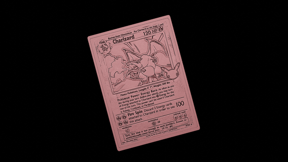 charizard Pokemon pokemongo arte illustrazione scolpire animale Drago cenere Pikachu carta mazzo celebrazione 3d print model - Mito3D