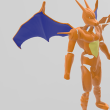 charizard armor game suit weapon anime sword pokemon cosplay 3d print model - Mito3D
