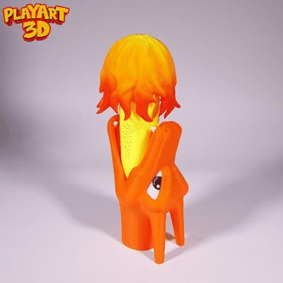charizard extendable flamethrower - easy to print assemble pokemon charmander pikachu collapsing katana 3d print model - Mito3D