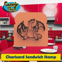 sihirbaz sandviç pul pokemon Charmander Charmeleon mega Gigantamax ekmek mutfak araç dekorasyon hediye işlevsel 3d print model - Mito3D