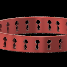 charlie brown bracelet jewelry bracelets 3d print model - Mito3D