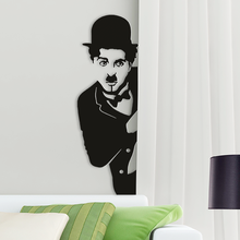 Charlie Chaplin Sanat iplik dekor lazer Lazer kesimi kesici 2d 3d print model - Mito3D