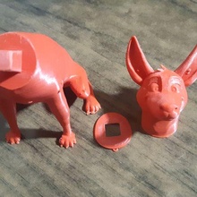 Charlie chien jouet art animal jouets chiot agréable mignonne ender xavi flexi 3d print model - Mito3D