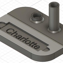 charlotte corona herramienta prueba 3d print model - Mito3D