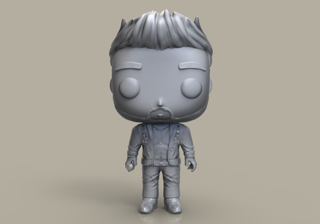 charly flow funko pop version charly flow charly flow custom charly flow figure charly flow funko charly flow 3d charly flow file charly flow stl charly flow model  3d print model - Mito3D
