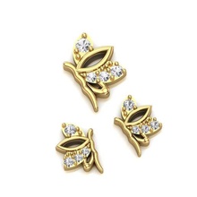 Charme 02 Schmuck Ring Herren Diamant Gold Silber Sterling Juwelen 3d print model - Mito3D