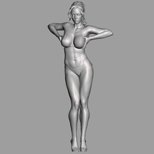 charme bikini mode fille femme femelle jambes joli Humain coiffure imprimable figure figurine miniature pose modèle mignonne sexy érotique Sein talons résine 3d print model - Mito3D