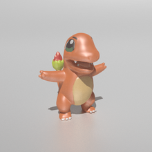 charmander a arte crianças animais brinquedo bulbasaur squirtle pikachu pokemon 3d print model - Mito3D