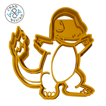 charmander - pokemon cookie cutter fondant cute baking desserts clay pastry 3d print model - Mito3D