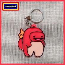 charmander among us keychain key ring from necklace pendant i said pokemon game 3d print model - Mito3D