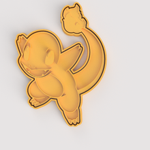 charmander cookie cutter gadget mass pokemon orange 3d print model - Mito3D