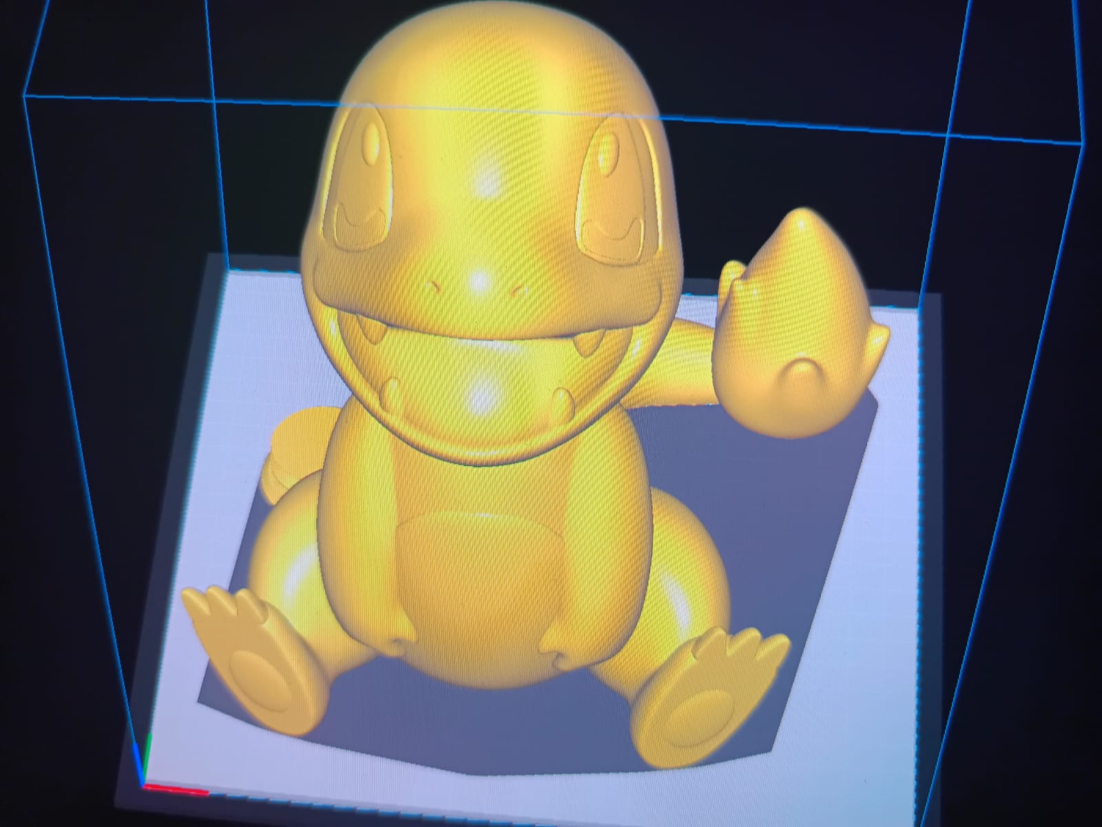 charmander tirelire art pokémon 3D print model - Mito3D