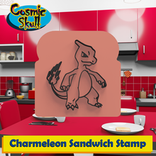 charmeleon sandwich stamp pokemon charmander mega gigantamax charizard bread kitchen tool decoration gift functional 3d print model - Mito3D