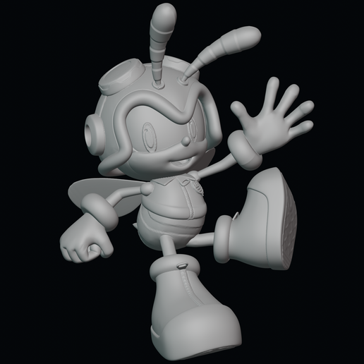 charmant Schall Zahl 3D print model - Mito3D