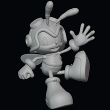 charmy sonic figure 3d print model - Mito3D