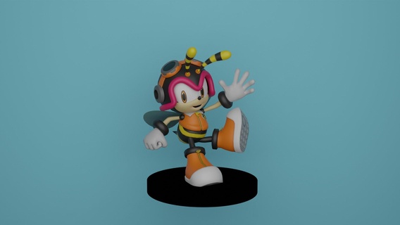 encantador Sonic 3d print model - Mito3D