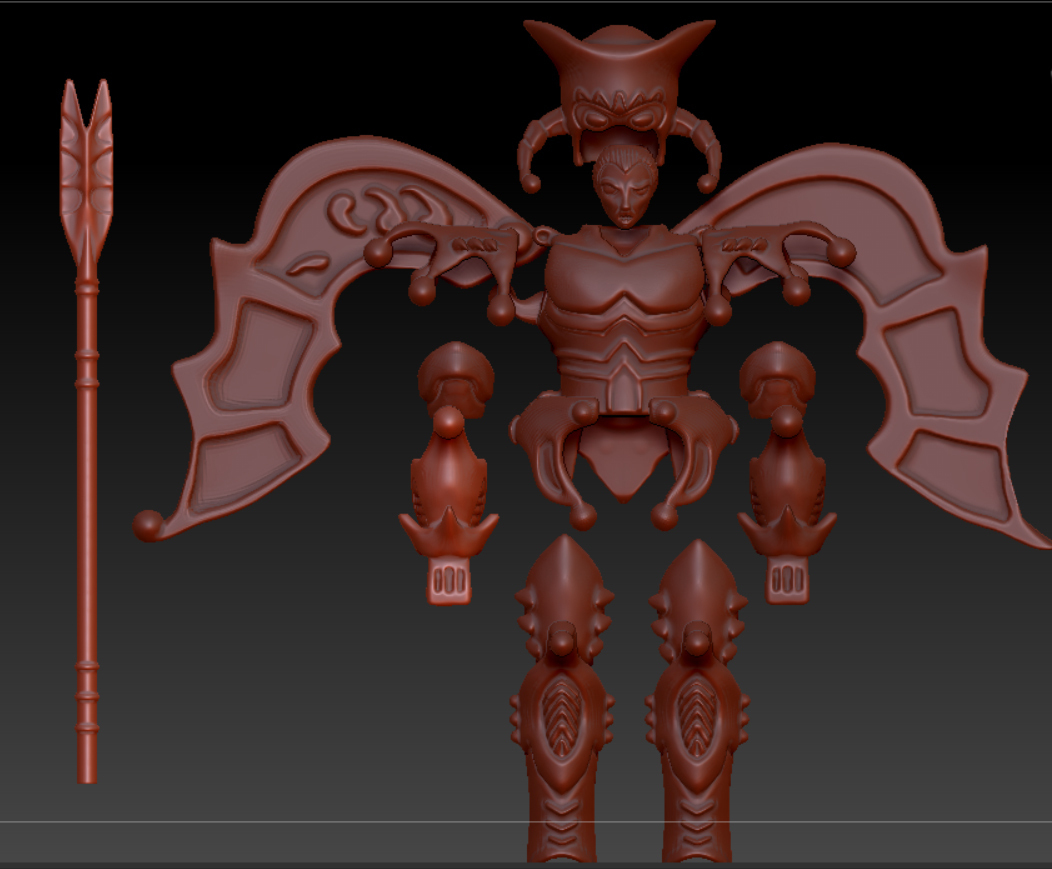 Charon Acheron aziz Seiya nostaljik oyun zodyak şövalyeler 3D print model - Mito3D