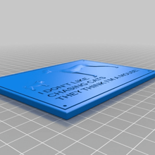 chase cats plate custom plaque quote quotes signs_logos 3d print model - Mito3D