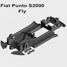 şase çizgisel fiat Punto s2000 uçmak yuva miting alanı şasi Ninco ölçülü 1 32 3d print model - Mito3D