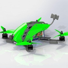 chassis - tarot tl250h hobby drone quadri 250 frame game toy modeling 3d print model - Mito3D