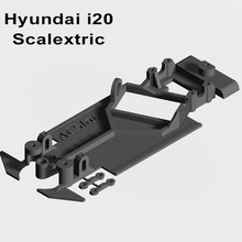 châssis anglewinder i20 scalextric fente voiture rallier 3d print model - Mito3D