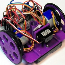 chassis desenho do robô gadget 3d print model - Mito3D
