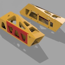 kasa 6 yedek pil kutuları aracı 3d print model - Mito3D