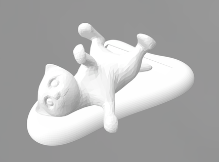 chat phone support 3d print model - Mito3D