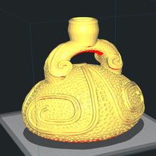 chav ceramic model architecture vase base jewel design fashion game collection ornament 3d print model - Mito3D