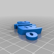 chaveiro felipe personalizzato Portachiavi 3d print model - Mito3D