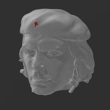 che Guevara helicóptero ferramenta moedor Relva maconha cannabis 3d print model - Mito3D