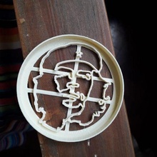 guevara simbolo revolucion argentina Cuba cortante galletas victoria arte rivoluzione per sempre 3d print model - Mito3D
