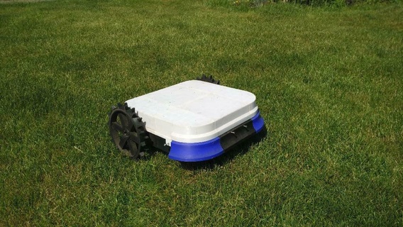 ucuz robotik çim biçme makinesi 62usd kesme çimen Bluetooth 3d basılı 3d print model - Mito3D
