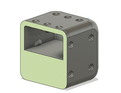 cheating dice 6 dice dice cube yahtzee puzzle cheat cheat  3d print model - Mito3D
