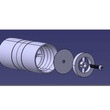 check-valve respirators tool check valve covid19 medical 3d print model - Mito3D