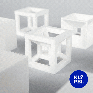 check - aesthetic cube test math art 3d print model - Mito3D