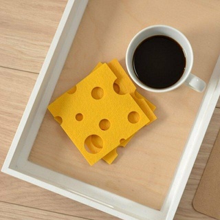Cheddar fromage Coaster 3d print model - Mito3D