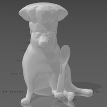 cheems chef 3d print model - Mito3D