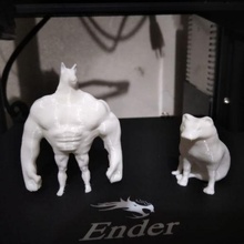 cheems fort mode 3d print model - Mito3D