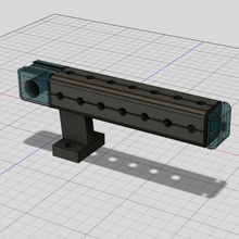 cheese handle dslr video rig tool 3d print model - Mito3D