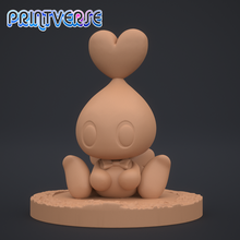 cheese sonic cute figurine 3d print model - Mito3D
