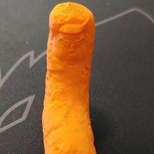 Cheetolini arte Cheeto trunfo Donald maga biden cheat 3d print model - Mito3D