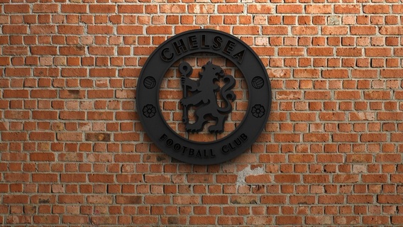 chelsea fc logo goal sports game play football soccer fifa league championship competition europe icon stadium team champions 3d 3dprint sculptures england 3d print model - Mito3D