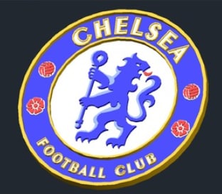 chelsea shield 3D print model - Mito3D