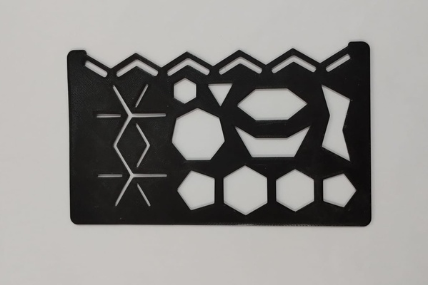 kimya devre tahtası çizim şablon atom ilaç laboratuar 3d print model - Mito3D
